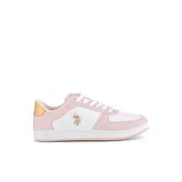 U.S. Polo Assn. Women's NYRA 2.0 Lt. Pink Sneakers