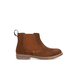 Carlo Romano Women's Tan Chelsea Boots