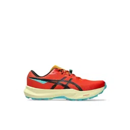 Asics Men's Fuji Lite 6 Red Clay & Black Running Shoes