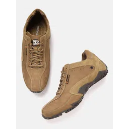 Woodland Men Nubuck Leather Sneakers