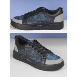 Mochi Men Printed Lace-Ups Sneakers