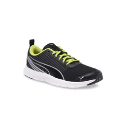 Puma Men Black Mesh Running Shoes