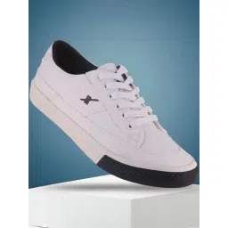 Sparx Men's White Casual Sneakers