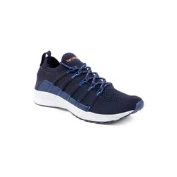 bacca bucci Men Blue & White Mesh Training or Gym Non-Marking Shoes