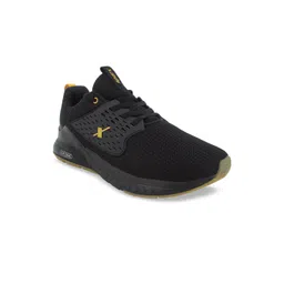 Sparx Men Black Mesh Running Shoes