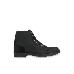 Delize Men's Black Biker Boots