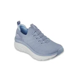 Skechers Women's D'LUX Slate Blue Walking Shoes