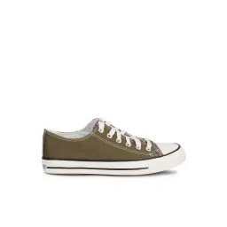 Mozafia Men's Army Green Casual Sneakers