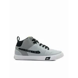 Asian Men's Grey Ankle High Sneakers