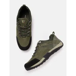 Woodland Men Nubuck Leather Sneakers