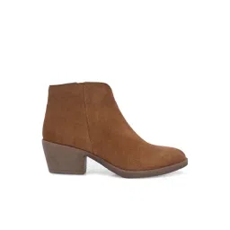 Carlo Romano Women's Tan Casual Booties