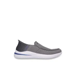 Skechers Men's DELSON 3.0 - CABRINO Grey Casual Sneakers
