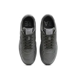 RARE RABBIT Men Perforations Leather Lace-Up Sneakers