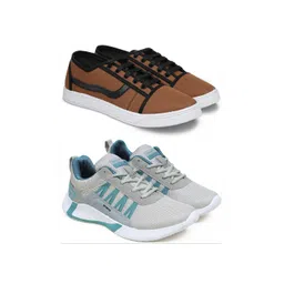 Spotwalk Men Mesh Running Shoes