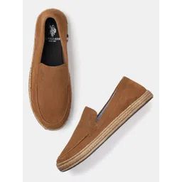 U.S. Polo Assn. Men Leather Sneakers