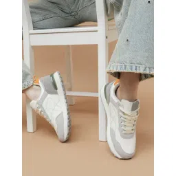 Ginger by Lifestyle Women's Grey Sneakers