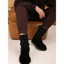 Saint G Women's Estrella Black Booties