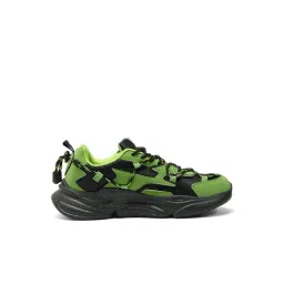 The Souled Store Women's PPG Green Sneakers