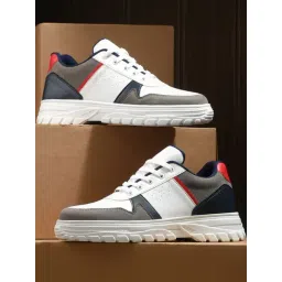 Giorgio Men's White Casual Sneakers