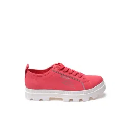 BAGATT Women's Dayla Light Red Casual Sneakers
