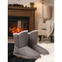 Carlton London Women's Grey Snow Boots