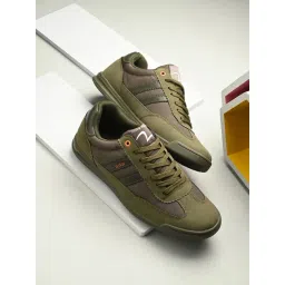 Spykar Men's WOLVERINE Olive Casual Sneakers