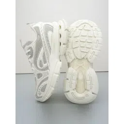 Red Tape Women's Edge Elevate Series Snow White Casual Sneakers