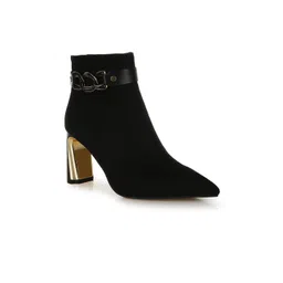 London Rag Women Chain Belt Detail Ankle Boots