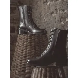 Saint G Women's Kayla Black Booties