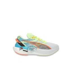 Puma Women's Deviate NITRO 3 White Running Shoes