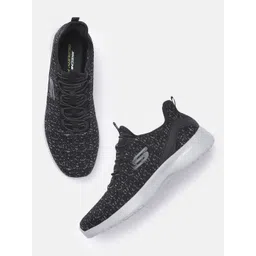 Skechers Men Black Dynamight Pincay Sneakers