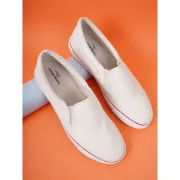 Hoversoul Women's Hornet White & Red Line Sneakers