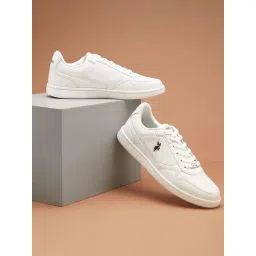 U.S. Polo Assn. Men Haiman 2.0 White Sneakers