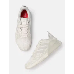 ADIDAS Women Woven Design Round-Toe Dropset 2 Training Shoes