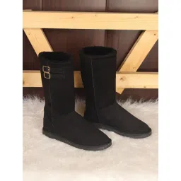 Carlton London Women's Black Snow Boots