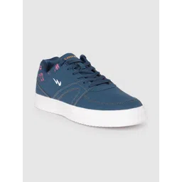 Campus X Rajasthan Royals Men Contrast Sole Sneakers