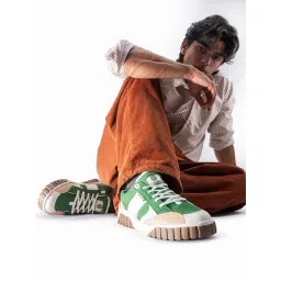 Bacca Bucci Men's METRO Green Casual Sneakers