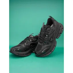 Red Tape Women's Edge Elevate Series Black Sneakers