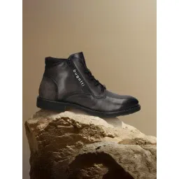 Bugatti Men's Lobo Comfort Grey Derby Boots