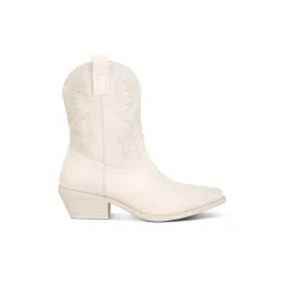 London Rag Women's Beige Cowboy Boots