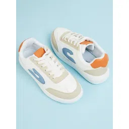 Ginger by Lifestyle Women's White Sneakers