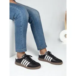 Truffle Collection Women's Black Low Ankle Sneakers