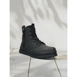 Bugatti Men's Pallario Comfort Black Derby Boots