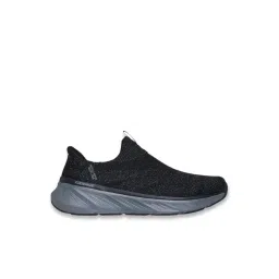 Skechers Men's EDGERIDE - COMMISSIONER Black & Charcoal Walking Shoes