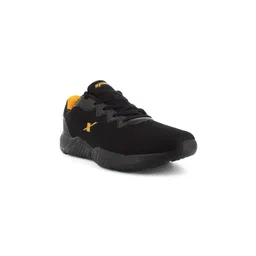 Sparx Men Black Mesh Running Shoes