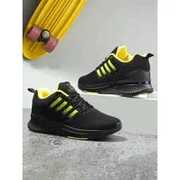OFF LIMITS Men's Black Running Shoes