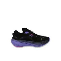 Puma Women's Black & Fluro Pink Pes Deviate NITRO 3 DT Wns Running Shoes