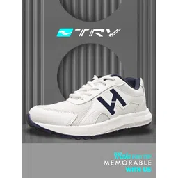 TRV Men Mesh Running Non-Marking Shoes