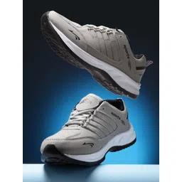 ASIAN Men Grey & White Cosko Running Shoes