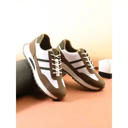 The Roadster Lifestyle Co Men Colourblocked Lace-Ups Lightweight Casual Sneakers